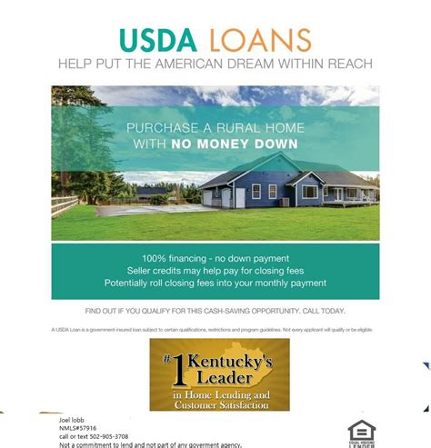 Kentucky Rural Housing Usda Guidelines Kentucky Usda Mortgage Lender