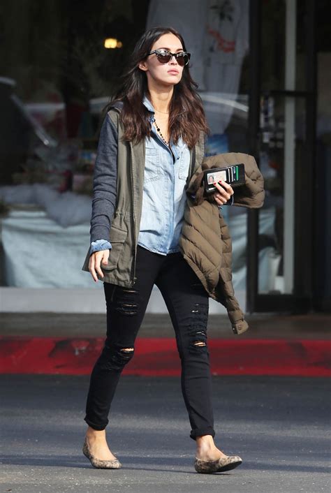 Megan Fox Street Style Out In La December 2014