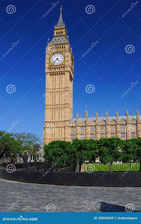 Big Ben-Turm in London stockbild. Bild von historisch - 30895839