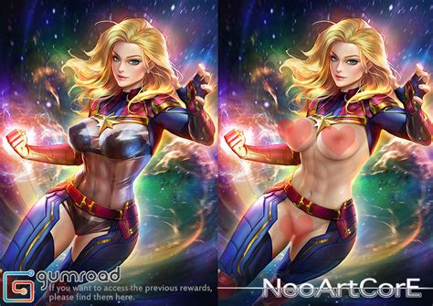 Captain Marvel Nsfw By Neoartcore Hentai Foundry