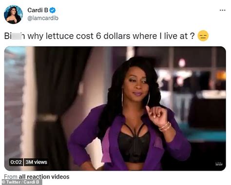 Cardi B Slams Inflation Rapper Says Grocery Prices Have Tripled And Is