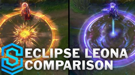 Solar Vs Lunar Eclipse Leona Comparison League Of Legends Liên Minh