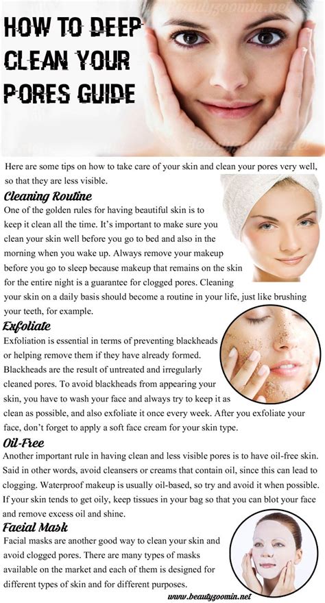 How To Deep Clean Your Pores Guide Clogged Pores Of The Enemies Skin