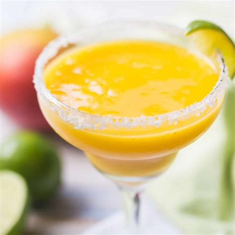 Frozen Mango Margarita Recipe Icy Sweet So Refreshing Baking A