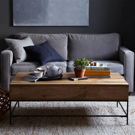 Practical and stylish, that's the storage coffee table at west elm. RUSTIC COFFEE TABLE | WEST ELM