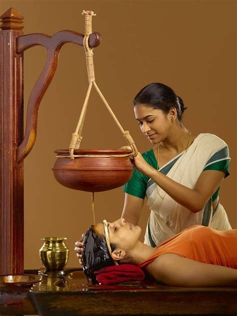 Shirodhara Is A Form Of Ayurveda Therapy That Involves Gently Pouring