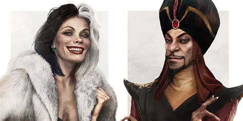 Disney Villains In Real Life Drawings Insider