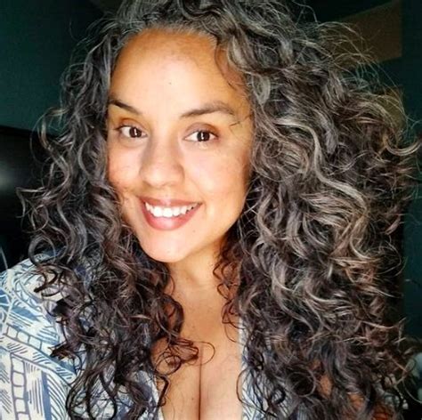15 Women Whove Embraced Their Curly Gray Hair And Love It Grey