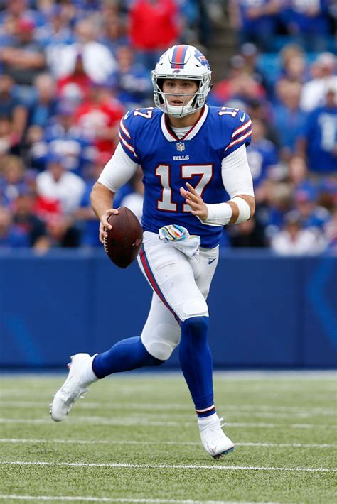 Joshua patrick allen (born may 21, 1996) is an american football quarterback for the buffalo bills of the national football league (nfl). Bills' Josh Allen Likely To Start In Week 12