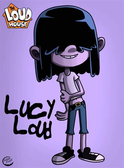 Lucy Loud Age 11 By Thefreshknight The Loud House Lucy Loud House