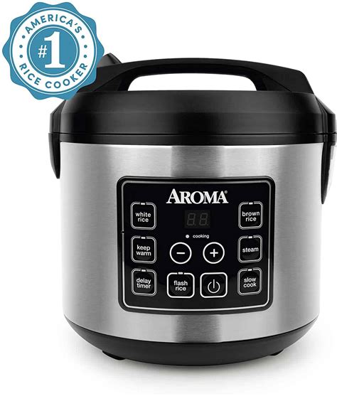 Aroma Arc Sb Cup Digital Rice Cooker Review We Know Rice