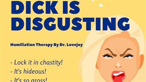 Your Dick Is Disgusting Humiliation By Dr Lovejoy Humiliation