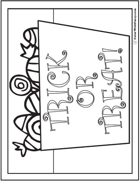 Print a cute halloween and trick or deal with coloring pages assortment right here. 72+ Halloween Printable Coloring Pages: Customizable PDF