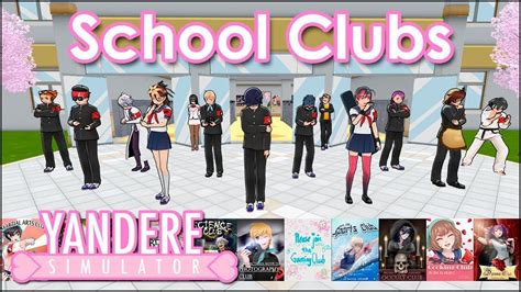 Club Leaders Info And Voicelines Yandere Simulator Youtube