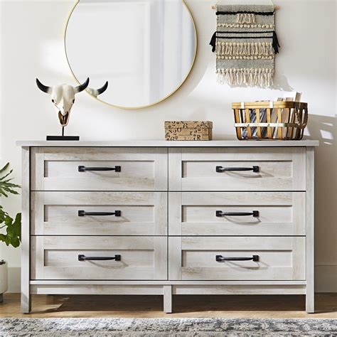 Maybe you would like to learn more about one of these? Better Homes & Gardens Modern Farmhouse 6-Drawer Dresser ...