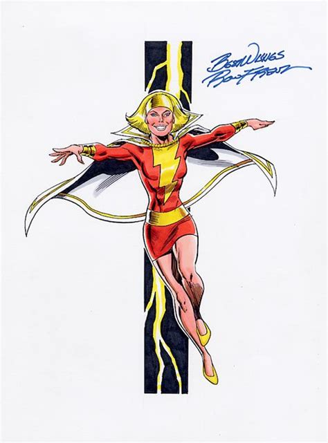 Thunder Legion Of Superheroes Captain Marvel Shazam Dc Superhero