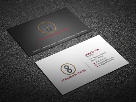 A great business card can help your business stand out in a crowd. Create a professional business card design for Consulting Business | Business card contest