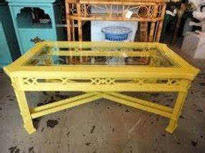 This coffee table leans into its coastal farmhouse look with natural wood finishes and a mixed material design. Yellow Coffee Tables - Foter