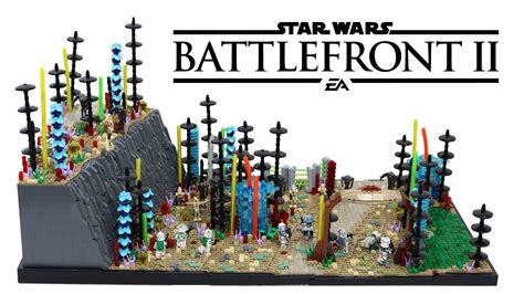 Timelapse Lego Star Wars Battlefront 2 Felucia Moc Youtube