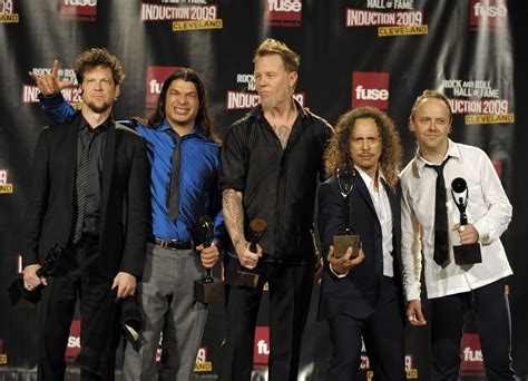 Gallery Metallicas Induction Into The Rock And Roll Hall Of Fame