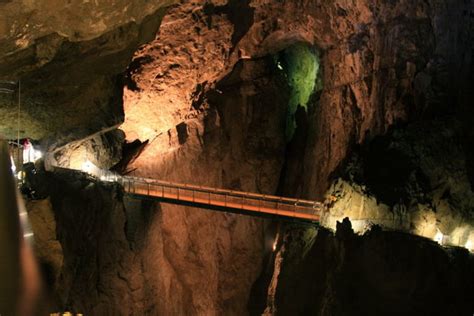 The Škocjan Caves One Of The Largest Underground Cave Systems And Its