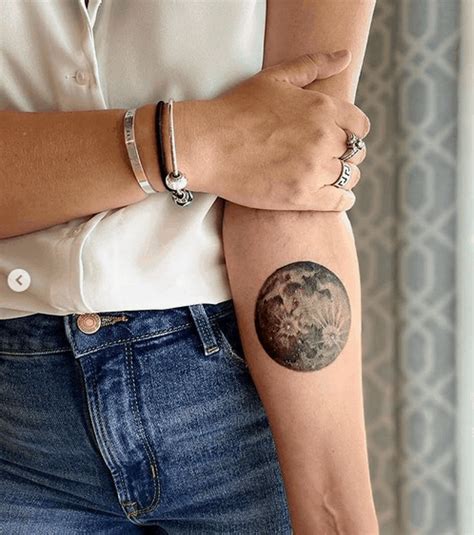 Celestial Ink Symbolism Of Moon Phase Tattoos Best Ideas InkMatch