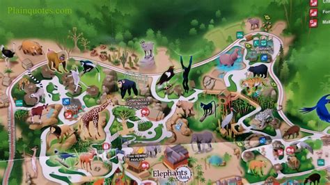 2020 Los Angeles Zoo And Botanical Gardens Map And Guide Youtube
