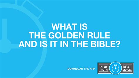 What Is The Golden Rule And Is It In The Bible