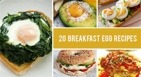 20 Healthy Egg Recipes For Breakfast Gourmandelle