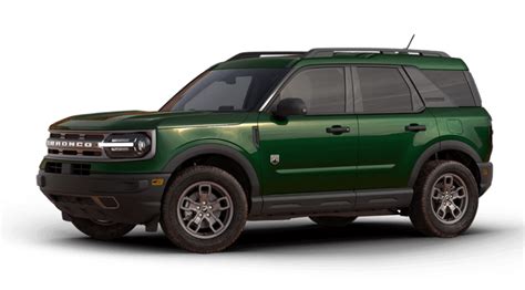 2024 Ford Bronco® Sport Trim Levels Big Bend® Vs Heritage Vs Outer