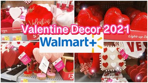 Walmart Valentines 2021 Decor ️ Sneak Peek 💕 Youtube