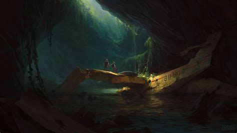 Artstation Flooded Cave