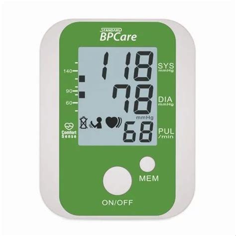 Standard Bp Care Blood Pressure Monitor For Hospital At Rs 950 In Kolkata