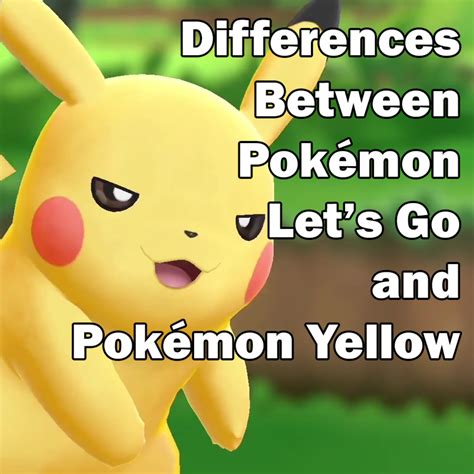 Pikachu Images Pokemon Pikachu And Eevee Differences