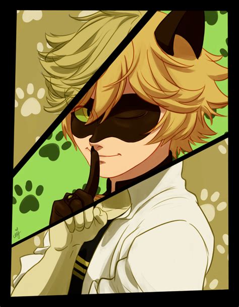 Adrien Agreste And Chat Noir Miraculous Ladybug Drawn By Ceejles