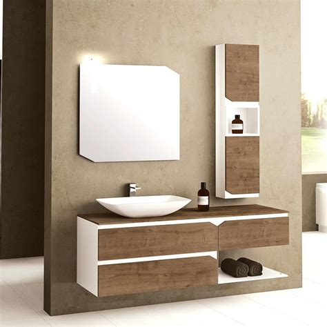 Wall Hung Washbasin Cabinet Sim 1 Iotti By Menozzi Wooden Pvc Contemporary