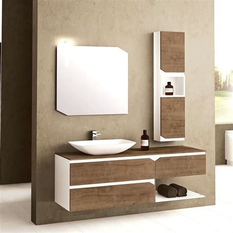 Mobile Lavabo Sospeso SIM 1 IOTTI BY MENOZZI In Legno In PVC