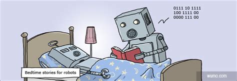 bedtime stories for robots wumo robot story comics funny comics and strips cartoons