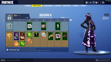 Season 6 Battle Pass Skins