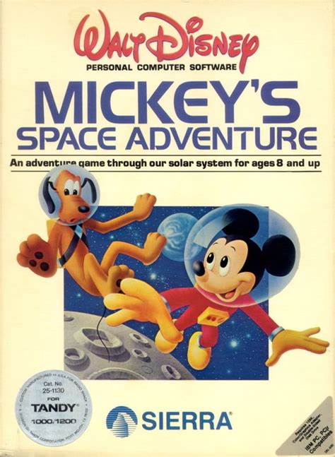 Mickeys Space Adventure Credits Dos 1985 Mobygames