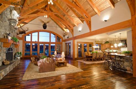 Cathedral ceiling construction is inherently additional prone to moisture harm than open attic this loft kitchen and dining region makes use of straightforward design components … 100+ Incredible Great Room Designs & Ideas (Photo Gallery ...