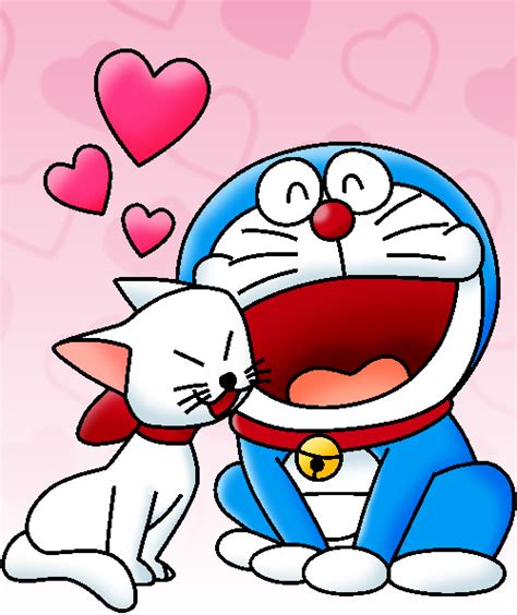 Doraemon adalah salah satu kartun manga paling berpengaruh di. Doraemon Love Kitty by cuddlesnam on DeviantArt