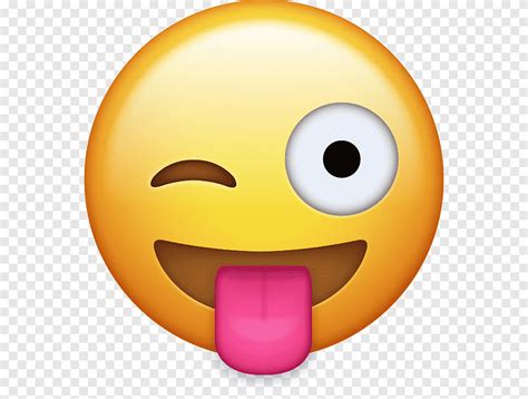 Wink Emoji Illustration Emoji Iphone Thumb Signal Emoji Smiley
