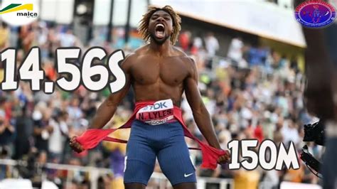 Noah Lyles 🇺🇲 Wins The Men S 150m At The Adidas Atlanta City Games In A
