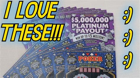 As said above there are two ways to win with poker lotto. POKER NIGHT - $5 MILLION PLATINUM PAYOUT - HOW ARE PAIRS SO STRONG??? LOTTERY SCRATCH TICKETS ...