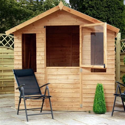 Mercia Garden Products 7 X 5 Ft Overlap Summer House And Reviews