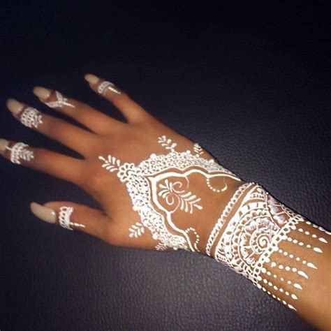 What Is White Henna And Why It Is So Popular Henna Mehndi Design And