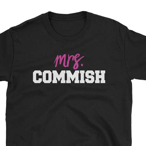 Mrs Commish Shirt Etsy Canada