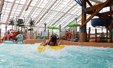 Full Day Waterpark Passes Waves Indoor Waterpark Americana Conference Resort And Spa Groupon
