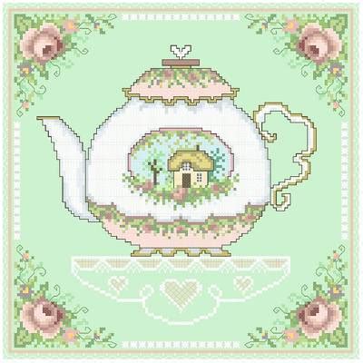 By gail bussi (author), christina marsh (author), susie johns (author) & 0 more. Grandmother's Teapot Cross Stitch Pattern samplers